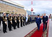Prabowo Disambut Resmi di Rusia untuk Kunjungan Kerja