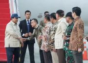 Prabowo Tiba di Jakarta Usai Lawatan dan Pertemuan dengan Putin