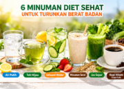 6 Minuman Diet Sehat untuk Turunkan Berat Badan