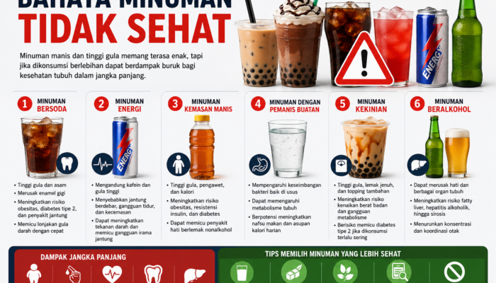 Bahaya Minuman Tidak Sehat dan Dampaknya bagi Tubuh