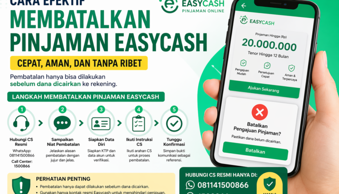 Cara Efektif Membatalkan Pinjaman Easycash dengan Aman