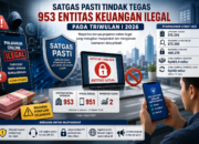 953 Pinjol Ilegal Ditindak Satgas PASTI pada Triwulan I 2026