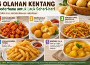 5 Olahan Kentang Sederhana untuk Lauk Sehari-hari