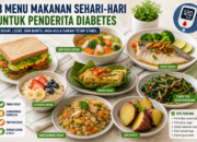 8 Menu Makanan Sehari-hari untuk Penderita Diabetes