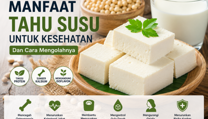 9 Manfaat Tahu Susu untuk Kesehatan dan Cara Mengolahnya