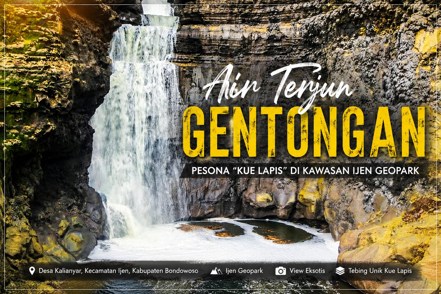 Air Terjun Gentongan Bondowoso