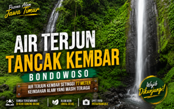Air Terjun Tancak Kembar Bondowoso, Wisata Alam yang Masih Asri