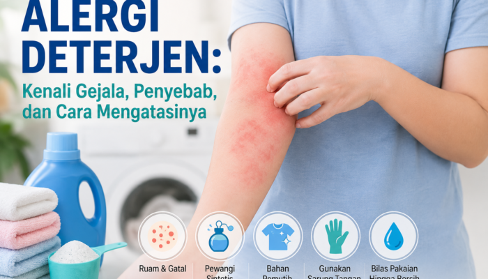 Alergi Deterjen: Gejala, Penyebab, dan Cara Mengatasinya