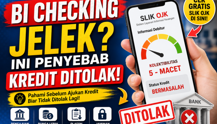 BI Checking Jelek? Ini Penyebab Kredit Ditolak!