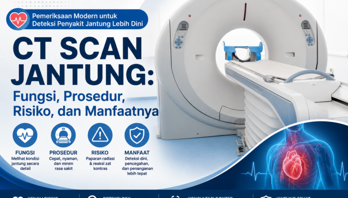 CT Scan Jantung: Fungsi, Prosedur, Risiko, dan Manfaatnya