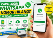 Cara Login WhatsApp dengan Nomor Hilang