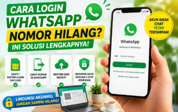 Cara Login WhatsApp dengan Nomor Hilang