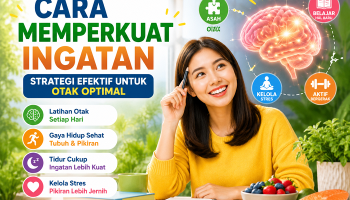 Cara Memperkuat Ingatan agar Otak Tetap Tajam dan Fokus