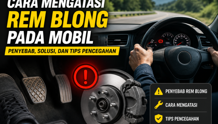 Cara Mengatasi Rem Blong Mobil dengan Aman dan Tepat