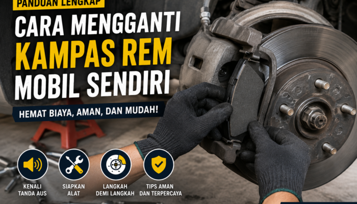 Cara Mengganti Kampas Rem Mobil Sendiri dengan Aman dan Tepat