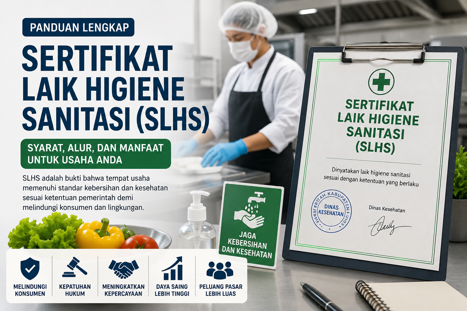 Cara Mengurus Sertifikat Laik Higiene Sanitasi