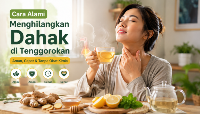 7 Cara Mengusir Dahak di Tenggorokan Secara Alami