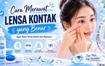 Cara Merawat Lensa Kontak yang Benar agar Mata Tetap Sehat