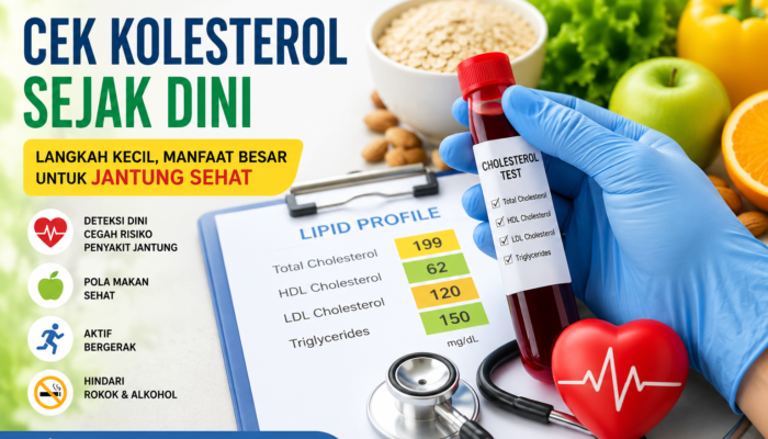Cek Kolesterol Sejak Muda, Kenapa Semakin Penting?