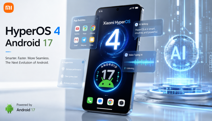 HyperOS 4 dan Android 17, Update Xiaomi Paling Besar?