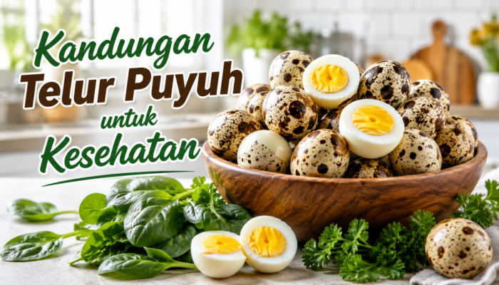7 Kandungan Telur Puyuh yang Jarang Diketahui
