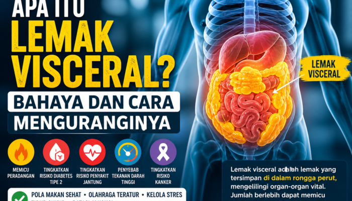 Apa Itu Lemak Visceral? Bahaya dan Cara Menguranginya