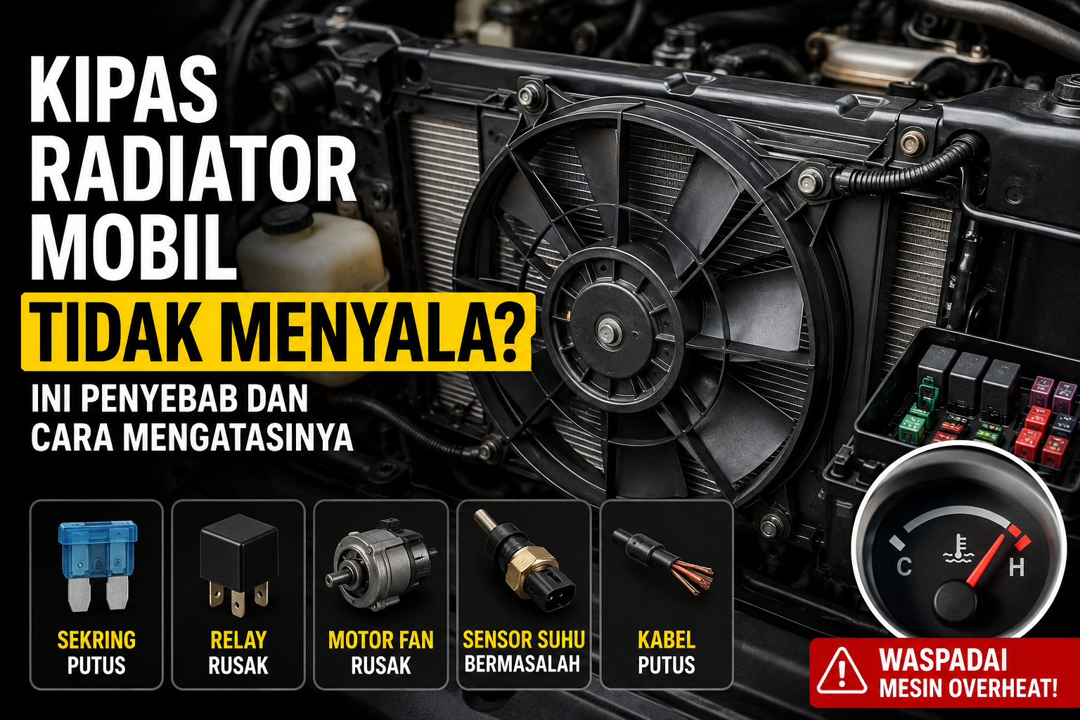 Kipas Radiator Mobil