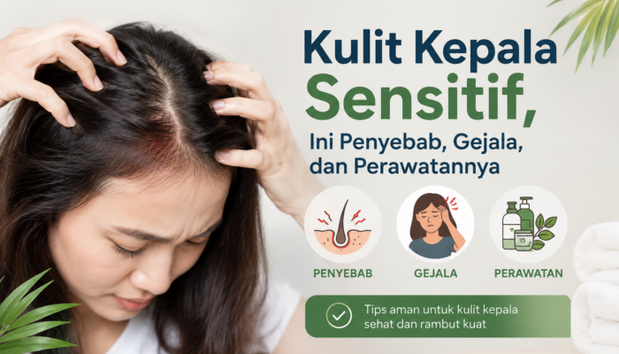 Kulit Kepala Sensitif: Gejala, Penyebab, dan Cara Merawat