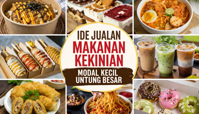 Ide Jualan Makanan Kekinian Modal Kecil Untung Besar