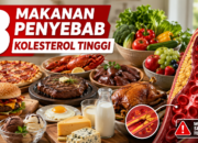 8 Makanan Penyebab Kolesterol Tinggi yang Perlu Dibatasi
