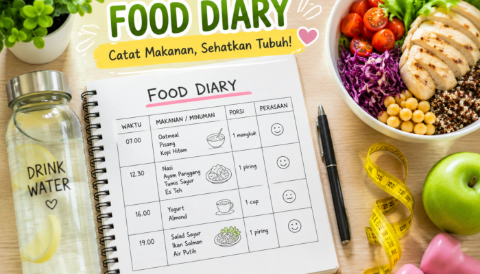 Food Diary: Manfaat, Cara Membuat, dan Tips Konsisten Menjalankannya