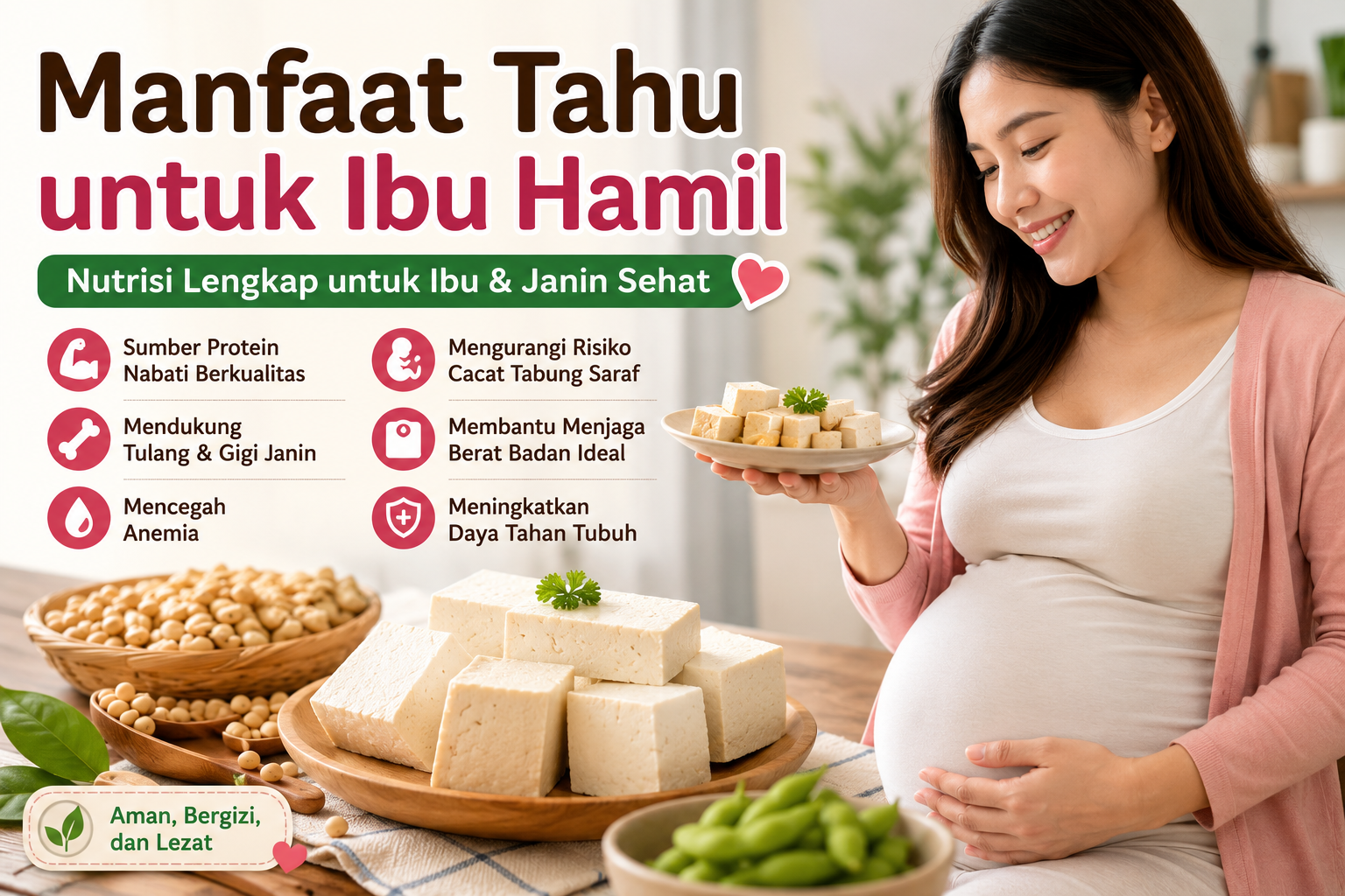 Manfaat Tahu untuk Ibu Hamil