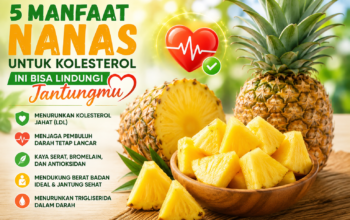 Manfaat nanas untuk kolesterol