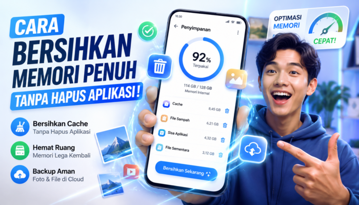 Memori HP Penuh? Coba Cara Ini Tanpa Hapus Aplikasi