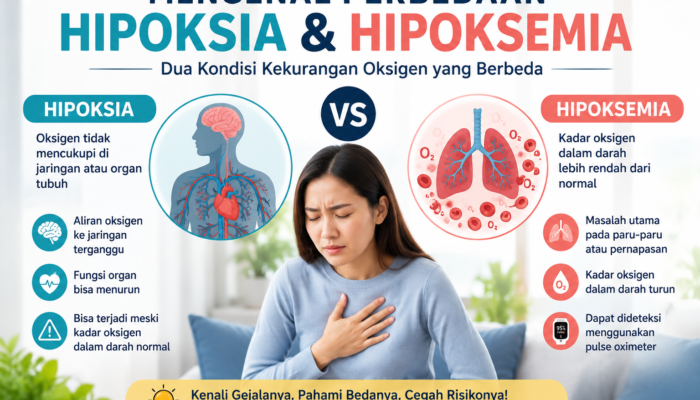 Mengenal Perbedaan Hipoksia dan Hipoksemia, Jangan Sampai Tertukar