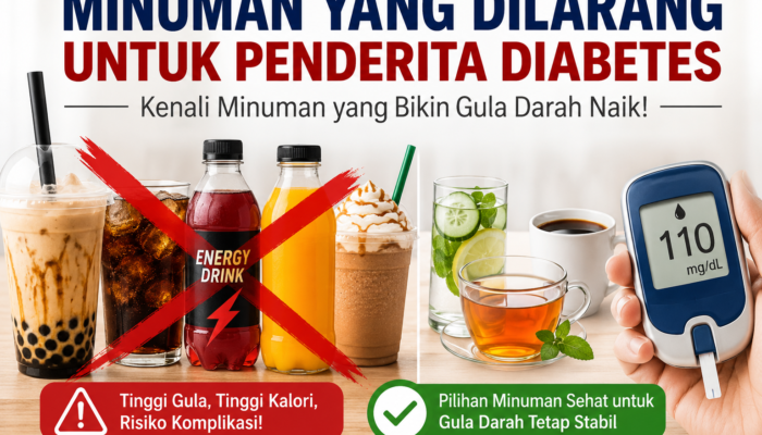Minuman yang Dilarang untuk Penderita Diabetes agar Gula Darah Tetap Stabil