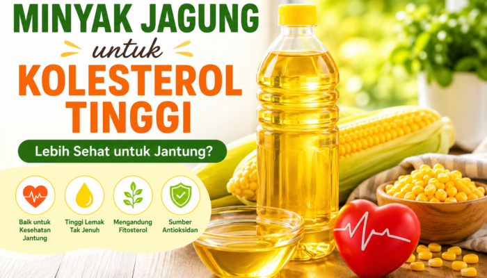 Minyak Jagung untuk Kolesterol Tinggi, Benarkah Lebih Sehat?