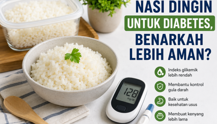 Nasi Dingin untuk Diabetes, Benarkah Lebih Aman?