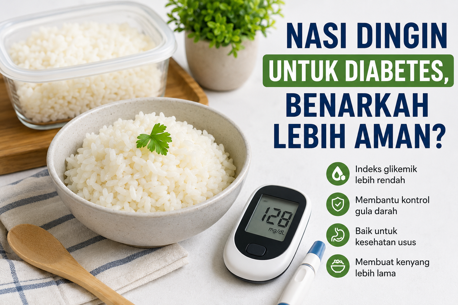 Nasi Dingin untuk Diabetes