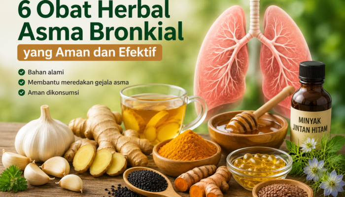6 Obat Herbal Asma Bronkial yang Aman dan Alami