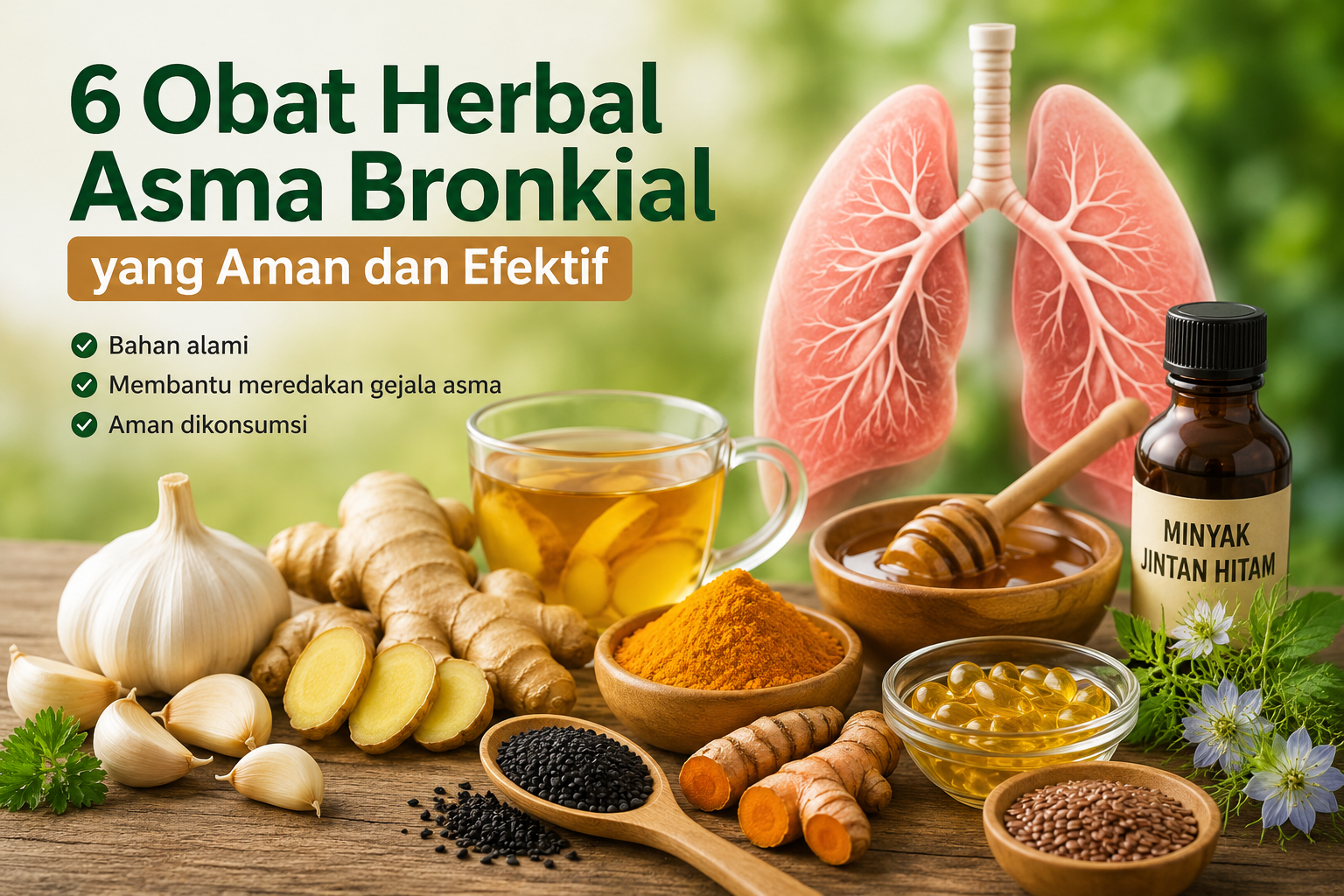 Obat Herbal Asma Bronkial