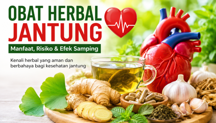 Obat Herbal Jantung: Manfaat, Risiko, dan Efek Sampingnya