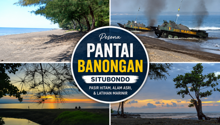 Pantai Banongan Situbondo, Pesona Pasir Hitam yang Eksotis