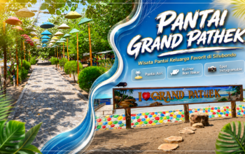 Pantai Grand Pathek Situbondo, Wisata Pantai Murah dengan Kolam Renang dan Kuliner Laut