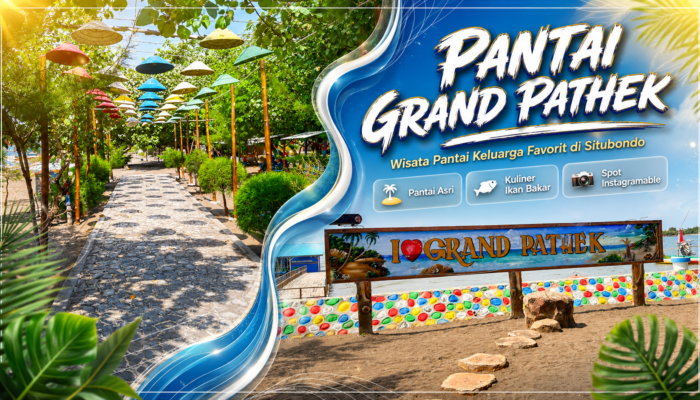 Pantai Grand Pathek Situbondo, Wisata Pantai Murah dengan Kolam Renang dan Kuliner Laut