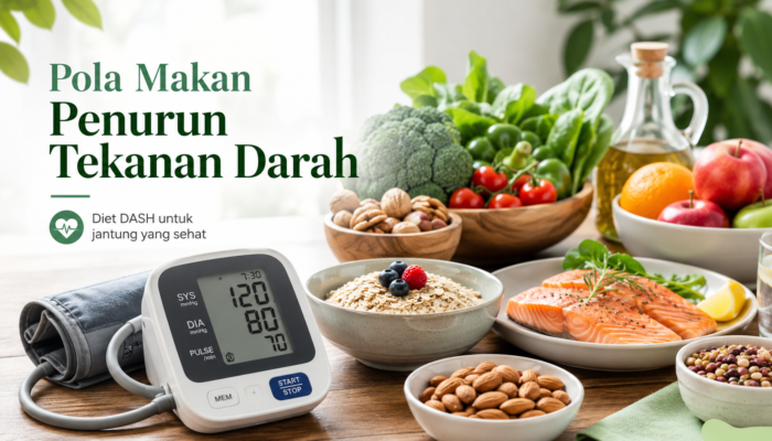 Pola Makan Penurun Tekanan Darah untuk Penderita Hipertensi