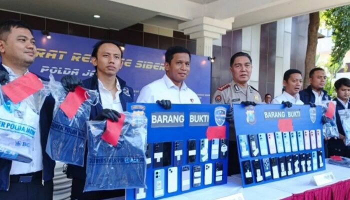 Polda Jatim Bongkar Penipuan Mobil Online, 11 Pelaku Ditangkap
