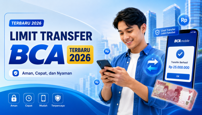 Rincian Lengkap Limit Transfer BCA Terbaru 2026 Berdasarkan Jenis Kartu