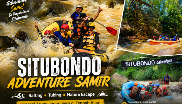 Situbondo Adventure Samir, Sensasi Arung Jeram Seru di Tengah Alam