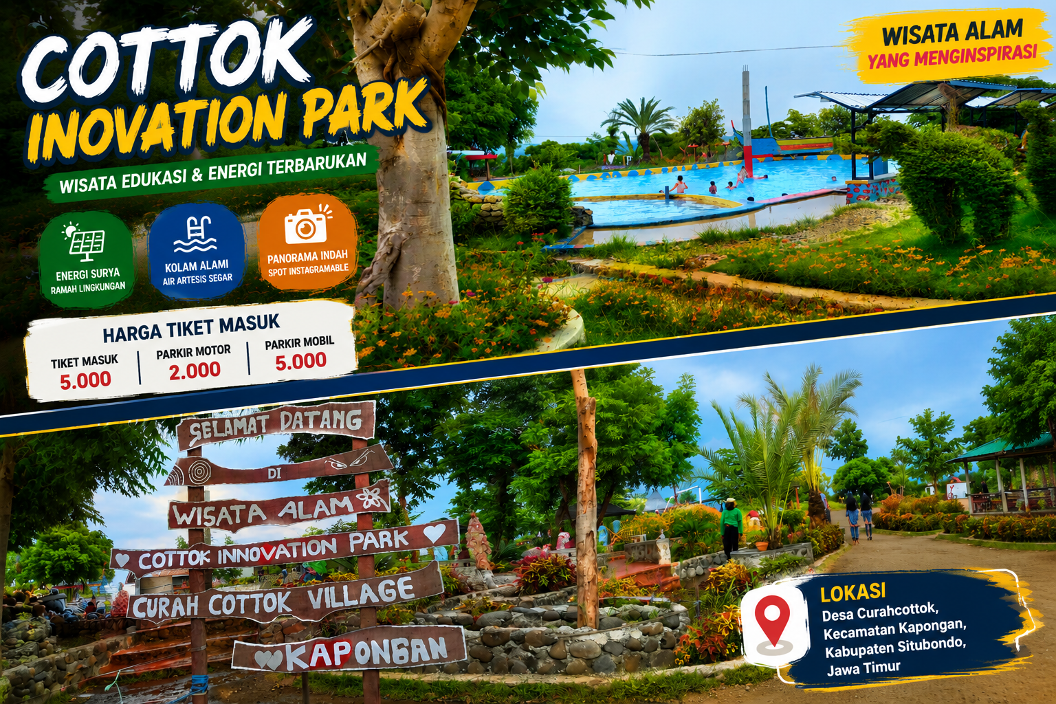 Wisata Edukasi Cottok Innovation Park Situbondo